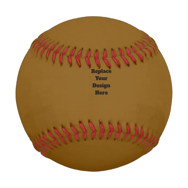 Erstelle Deinen eigenen Braunton Baseball (Vorderseite)