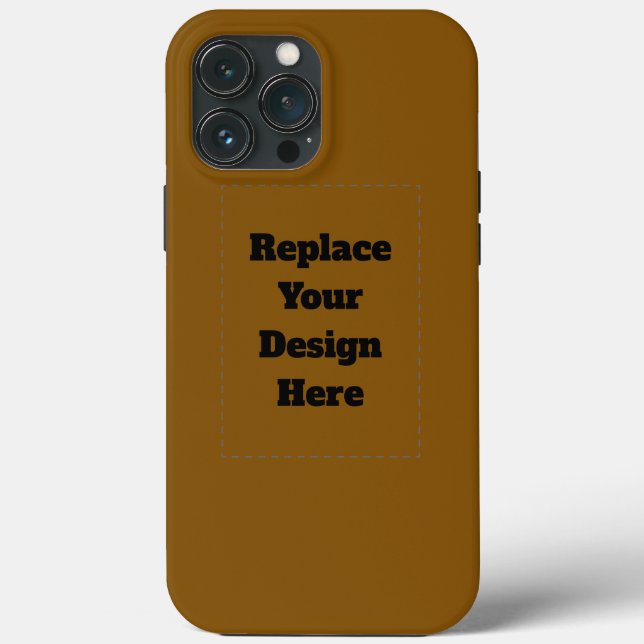 Erstelle Deinen eigenen Braunton Case-Mate iPhone Hülle (Rückseite)