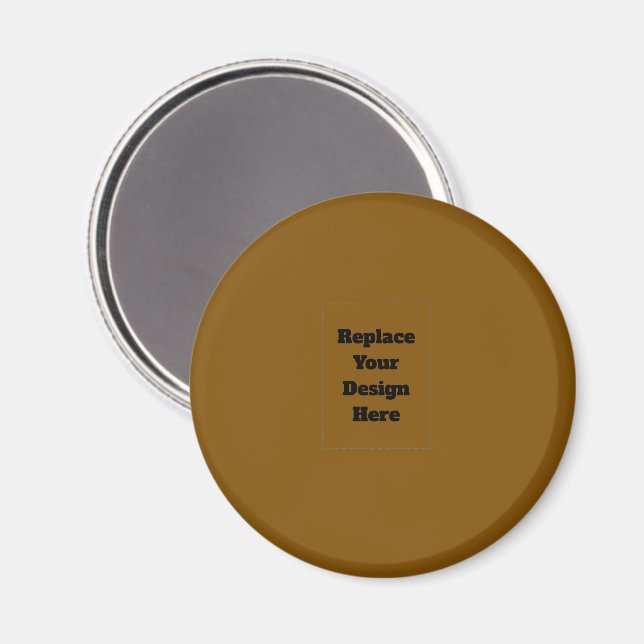Erstelle Deinen eigenen Braunton Magnet (Vorderseite/Rückseite)