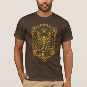 Erstelle deinen eigenen eleganten Gold Art Deco Sk T-Shirt