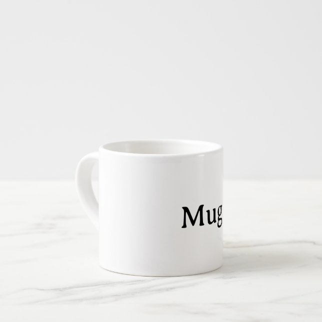 Erstelle Deinen eigenen Espressotasse (Vorderseite Links)