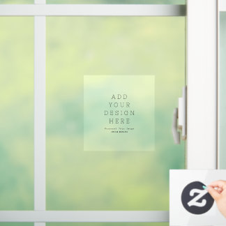Erstelle Deinen eigenen Fensteraufkleber