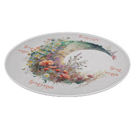 Erstelle deinen eigenen hellen Sonnenuntergangs-Bl Schneidebrett