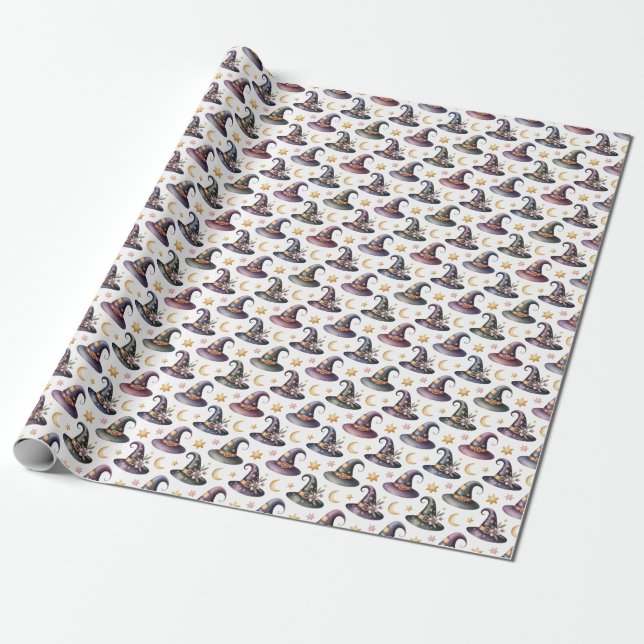 Erstelle Deinen eigenen Himmelspatch-Hexenhut mit  Geschenkpapier (Ungerollt)