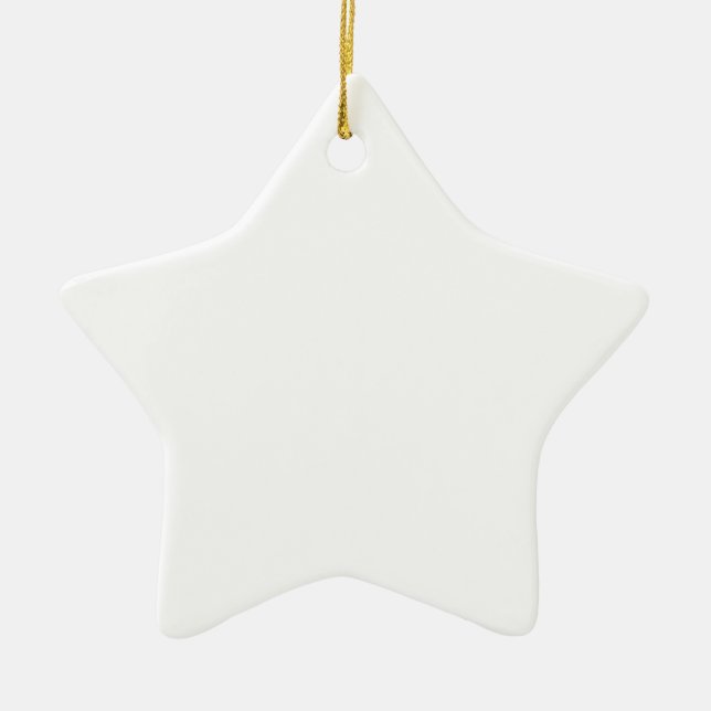 Erstelle Deinen Eigenen Keramik Ornament (Vorne)