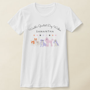 Erstelle Deinen eigenen modernen Hundeausführer T-Shirt