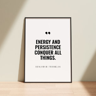Erstelle Deinen eigenen motivierenden Spruch Poster