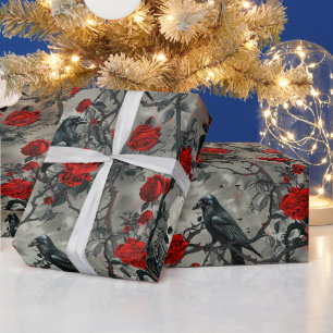 Erstelle deinen eigenen nebligen grauen gotischen geschenkpapier