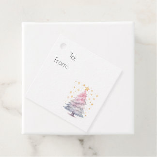 Erstelle Deinen eigenen personalisierten pastellro Geschenkanhänger