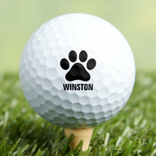 Erstelle deinen eigenen Pfotenabdruck-Pet Golfball