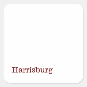 Erstelle deinen eigenen quadratischen Aufkleber