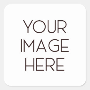 Erstelle Deinen eigenen Quadratischer Aufkleber