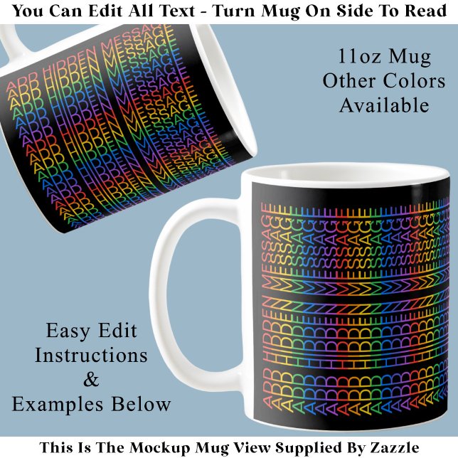 Erstelle Deinen Eigenen Regenbogen-Spaß mit Verste Kaffeetasse (Von Creator hochgeladen)