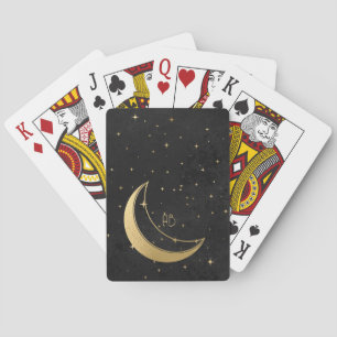 Erstelle deinen eigenen schwarzen und goldenen Ste Spielkarten