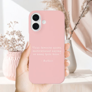 Erstelle Deinen Eigenen Spruch iPhone 16 Hülle
