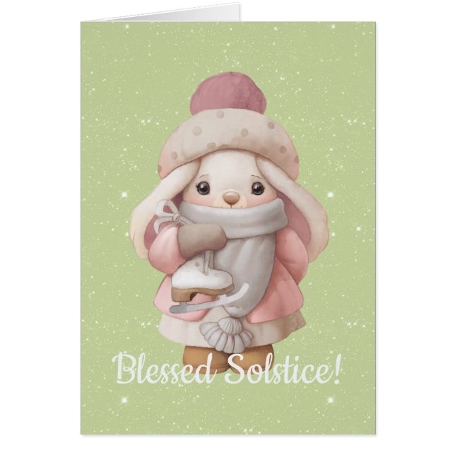 Erstelle deinen eigenen süßen Osterhasen Winter-So (Vorne)