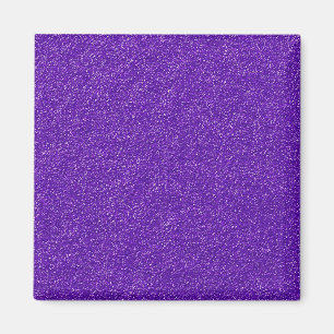 Erstelle deinen eigenen violetten Glitter Magnet