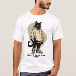 Erstelle Deinen Eigenen Weg – Motivierende Streetw T-Shirt
