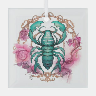 Erstelle Deinen eigenen wunderschönen Skorpion-Ste Ornament Aus Glas