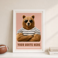 Erstelle deinen eigenen Zitat Custom Bear