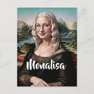 Erstelle ein benutzerdefiniertes lustiges Gesicht Postkarte