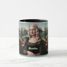 Erstelle ein lustiges individuelles Gesicht Tasse