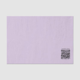 Erstelle einen QR-Code | Blasslila Violett Seidenpapier