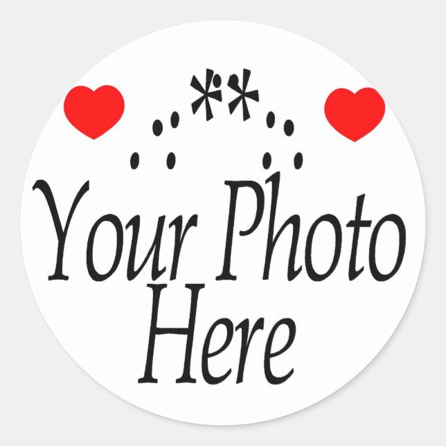 ERSTELLE SELBST RUNDER AUFKLEBER (Vorderseite)