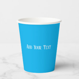 Erstellen Beruflicher, stilvoller Wünsche Pappbecher