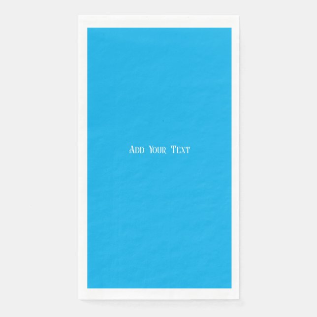 Erstellen Beruflicher, stilvoller Wünsche Serviette (Vorderseite)