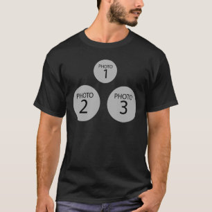 Erstellen der ursprünglichen Vorlage 3-RUNDE-FOTOK T-Shirt