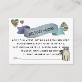 Erstellen eigener Ereigniseinsätze - Waldtiere Begleitkarte