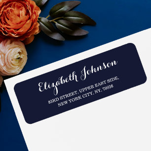 Erstellen einer benutzerdefinierten eleganten Navy