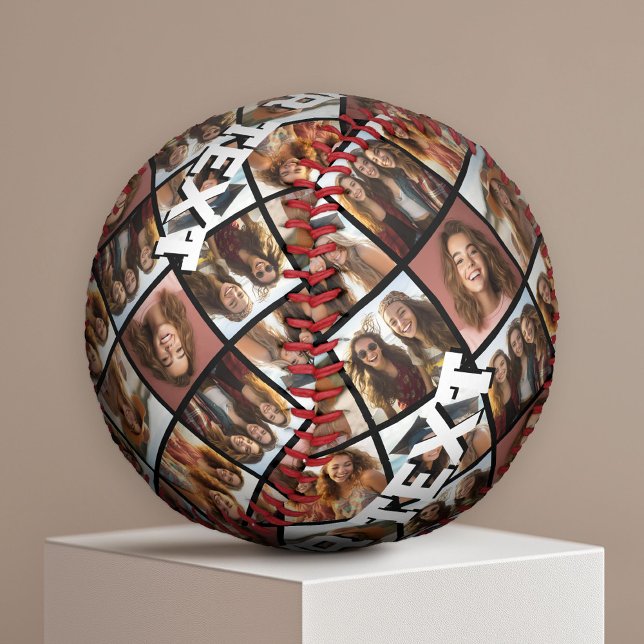 Erstellen einer benutzerdefinierten FotoCollage -  Baseball (Custom Photo Baseball)