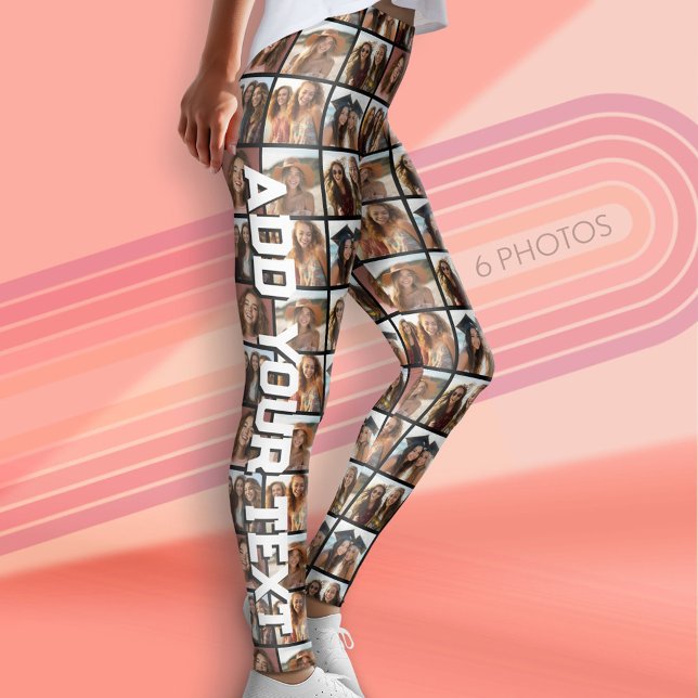 Erstellen einer benutzerdefinierten FotoCollage -  Leggings (Custom Leggings with Photos)