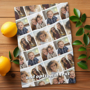 Erstellen einer benutzerdefinierten FotoCollage mi Geschirrtuch