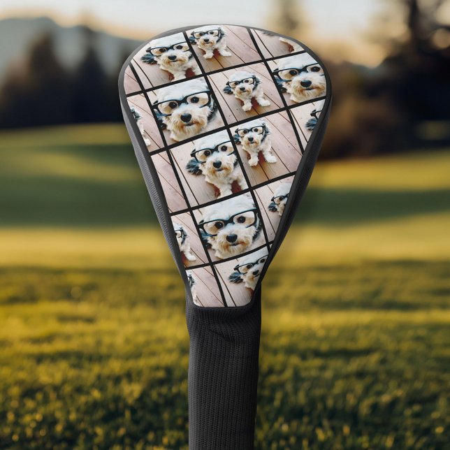 Erstellen einer benutzerdefinierten FotoCollage mi Golf Headcover (Personalized Golf Head Cover)