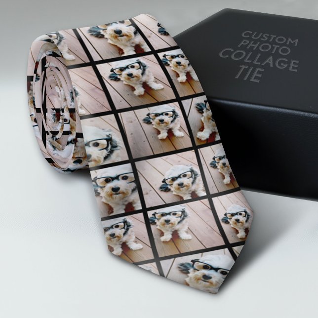 Erstellen einer benutzerdefinierten FotoCollage mi Krawatte (Custom Photo Collage Tie - Create Your Own Look)