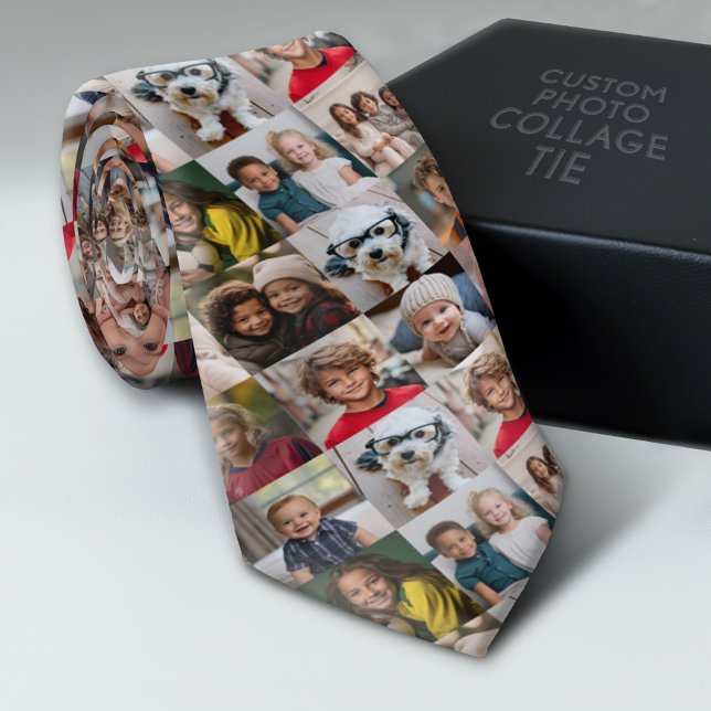 Erstellen einer benutzerdefinierten FotoCollage mi Krawatte (Custom Photo Collage Tie - Create Your Own Look)