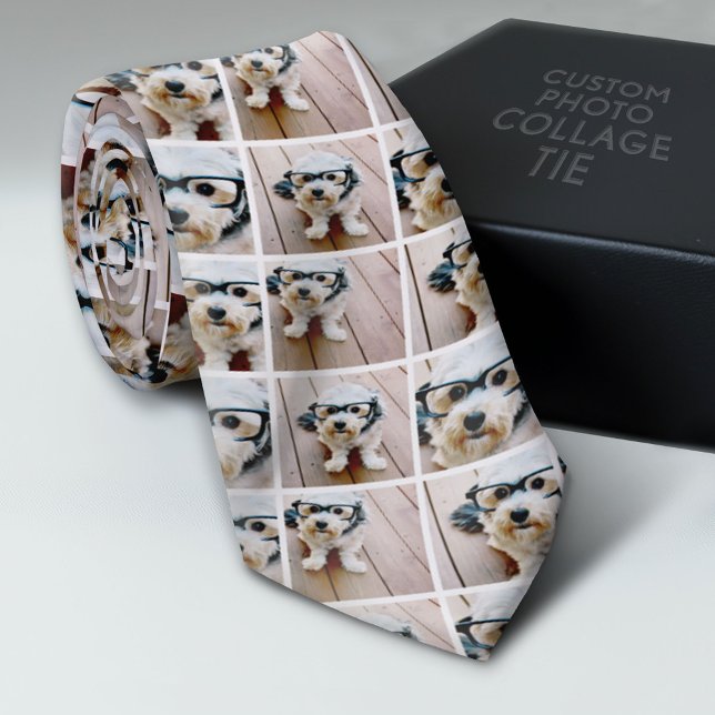 Erstellen einer benutzerdefinierten FotoCollage mi Krawatte (Custom Photo Collage Tie - Create Your Own Look)