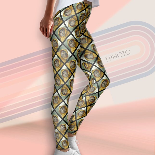 Erstellen einer benutzerdefinierten FotoCollage mi Leggings (Custom Leggings with 1 Photo)