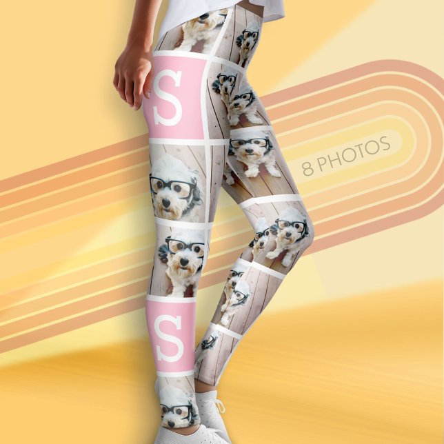 Erstellen einer benutzerdefinierten FotoCollage mi Leggings (Photo Leggings with 8 Pictures)