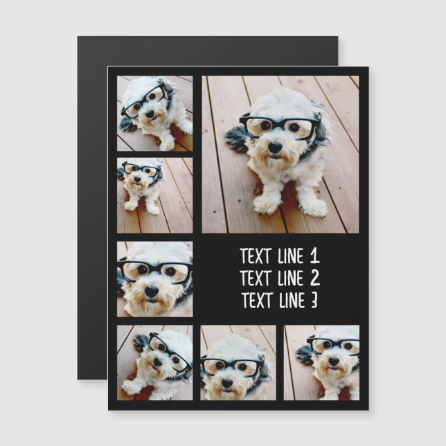 Erstellen einer benutzerdefinierten FotoCollage mi Magnetkarte