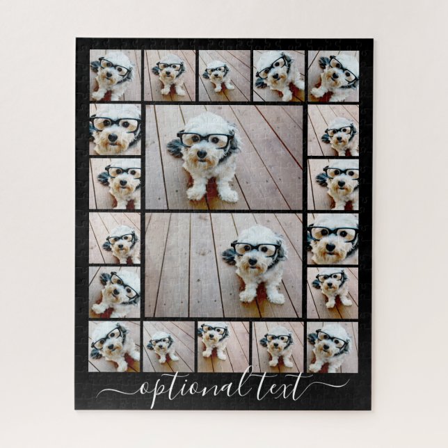 Erstellen einer benutzerdefinierten FotoCollage mi Puzzle (Vertikal)