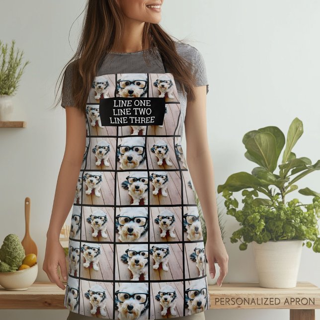 Erstellen einer benutzerdefinierten FotoCollage mi Schürze (Personalized Apron)