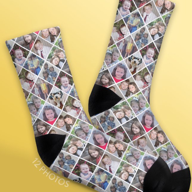 Erstellen einer benutzerdefinierten FotoCollage mi Socken (Custom Photo Socks)