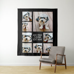 Erstellen einer benutzerdefinierten FotoCollage mi Wandteppich