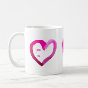 Erstellen einer benutzerdefinierten Liebe-Tasse du Kaffeetasse