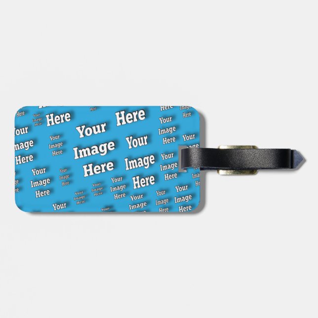 🤍 Erstellen einer eigenen benutzerdefinierten Vor Gepäckanhänger (Rückseite horizontal)