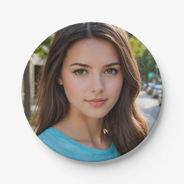 Erstellen einer einfachen, benutzerdefinierten Fot Pappteller (Vorderseite)